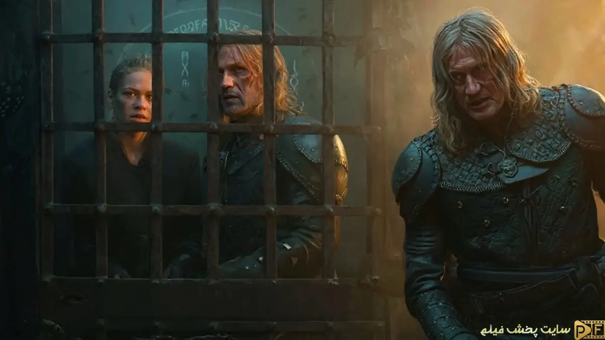 صحنه‌ای پرتنش از فیلم The Rats A Witcher Tale با حضور دولف لاندگرن در نقش یک ویچر خسته